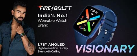 Fire Boltt Visionary Smartwatch With Beautiful Design Lands In India