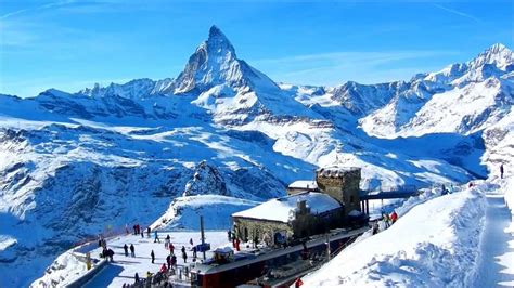 Matterhorn Zermatt Winter Matte