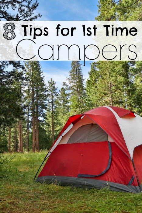 8 Tips For 1st Time Campers The Frugal Navy Wife