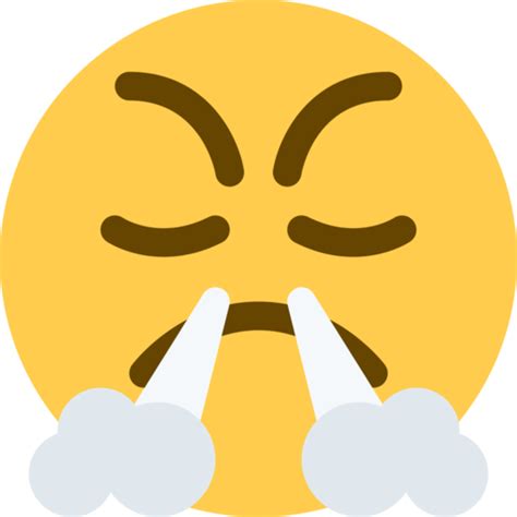 Download Angry Face Emoji Meme Png And  Base