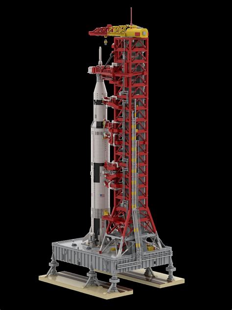 V44 Lego Saturn V Launch Umbilical Tower Instructions Toys Toys