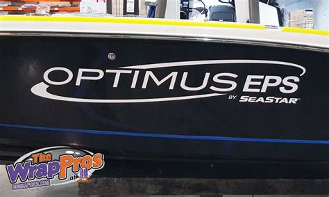 Optimus Eps Boat Graphic Bb Graphics And The Wrap Pros