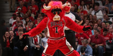 Chicago Bulls Mascot Holds Up Sign Mocking Donald Sterling Huffpost