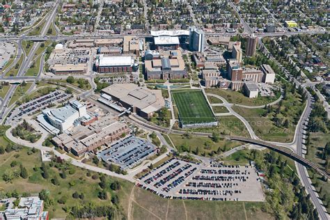 Aerial Photo Southern Alberta Institute Of Technology Sait