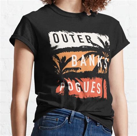 Outer Banks T Shirts Outer Banks Pogues Classic T Shirt Rb1809