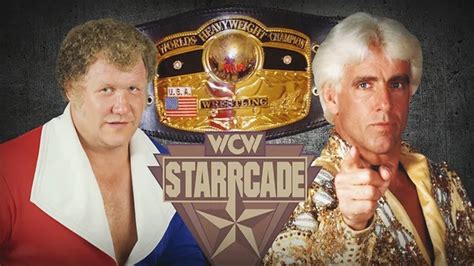 Harley Race Vs Ric Flair Steel Cage Match Starrcade