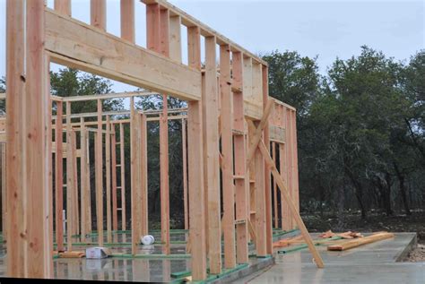 Rocky Hollow Home Framing The House Finally