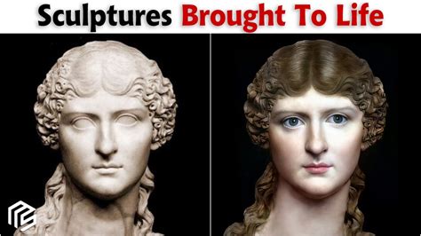 Historical Statues Brought To Life Using Colorization AI Technology YouTube