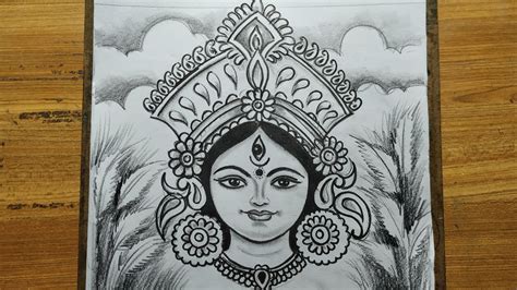 Aggregate More Than Maa Durga Pic Drawing Super Hot Nhadathoangha Vn