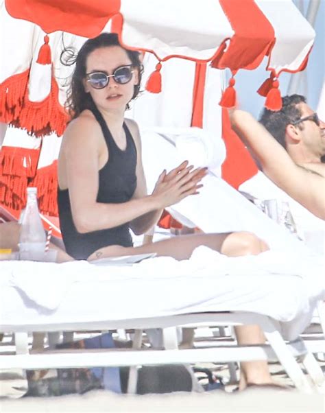 Daisy Ridley Hot Swimsuit Images At Miami Beach On Jan Th World