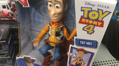 Toy Story 4 Sheriff Woody Deluxe Pull String Action Figure Youtube