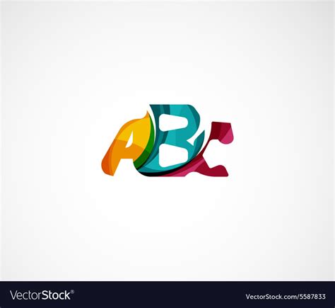 Abc Company Logo Royalty Free Vector Image Vectorstock