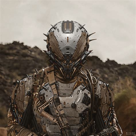 Mantis Trooper Riyahd Cassiem Sci Fi Concept Art Artwork Trooper