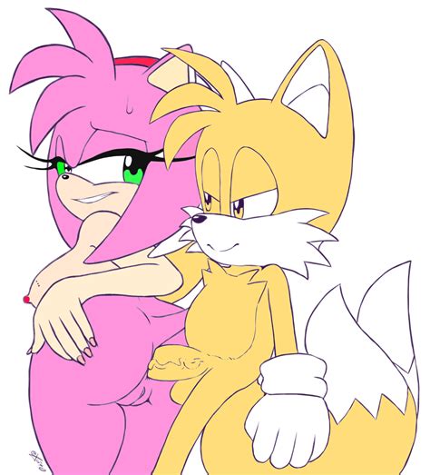 Rule 34 Amy Rose Anal Anal Sex Ass Excito Female Furry Miles Tails