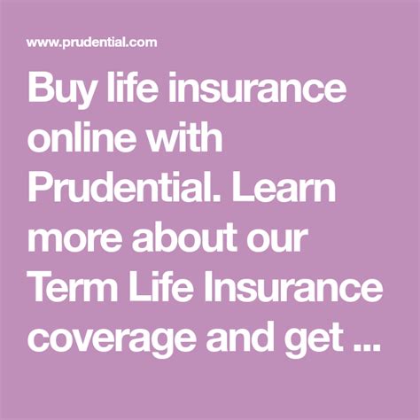 Https://tommynaija.com/quote/prudential Term Life Insurance Quote