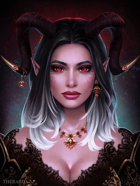 Dzjana Commission By Therarda On DeviantArt In Digital Art Girl Fantasy Girl Fantasy