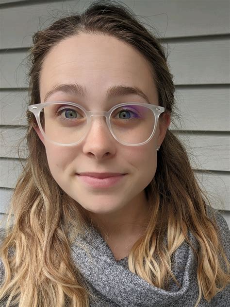 Hubris Round Matte Clear Full Rim Eyeglasses Eyebuydirect Canada