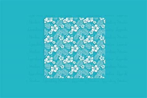 Please make sure to go back to the required items tab on this detail page to download all required items. Hibiscus Pattern Digital Paper ~ Patterns on Creative Market