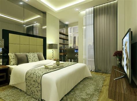 desain interior kamar tidur modern rumah minimalis