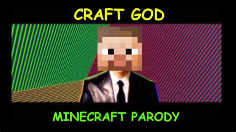 Eminem Rap God Minecraft Parody Craft God Youtube