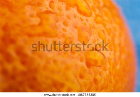 Orange Skin Texture Close Macro Selective Stock Photo 1087366385