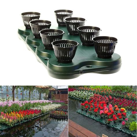 We carry all the top brands of water garden supplies from manufacturers such as aquascape and all the water gardening pond algae control products from your favorite's like. 8Plugs /1pc Aquaponics Floating Pond Planter Basket ...