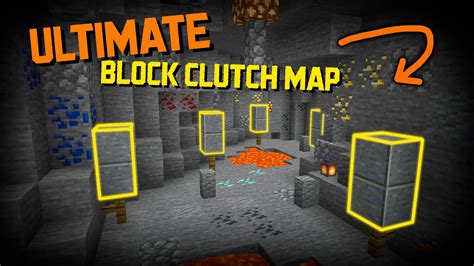 The Ultimate Block Clutch Map Minecraft Youtube