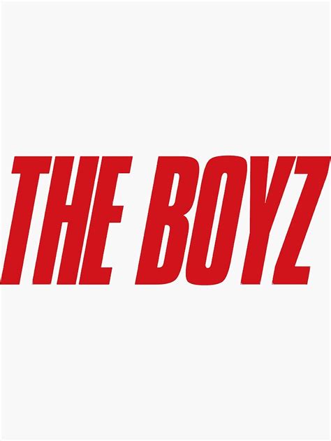 The Boyz Kpop Logo Sticker Sticker For Sale By Bloomamethyst Redbubble
