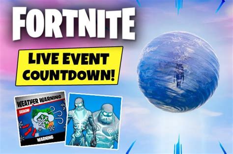 Maybe you would like to learn more about one of these? Fortnite Event LIVE COUNTDOWN: What TIME is Epic live Ice ...