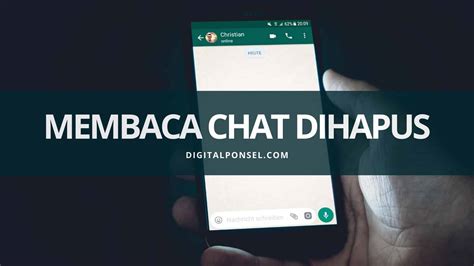 Jadi tanpa backup teman teman bisa mulihkan pesan yang sudah dihapus. Explore Chat Yang Sudah Di Hapus - 2 Cara Membaca Kembali ...
