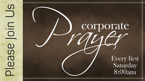 Church Corporate Prayer Clip Art Library