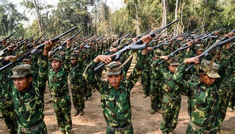 Myanmar Ethnic Minorities Claim Gains In Junta Offensive