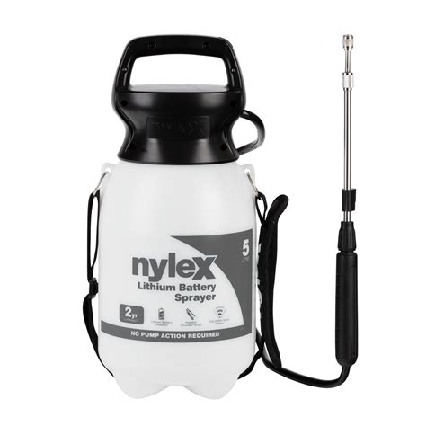 5l Rechargeable Battery Shoulder Sprayer Nylex