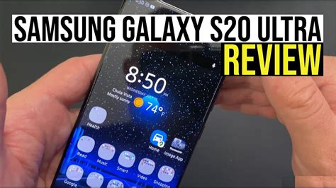 Samsung Galaxy S20 Ultra Review Youtube