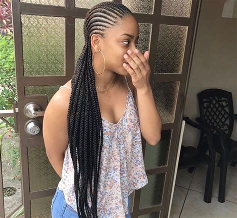 Beautiful unique braided straight up hairstyles today 1. Latest Awesome Ghana Braids Hairstyles | Braided ...