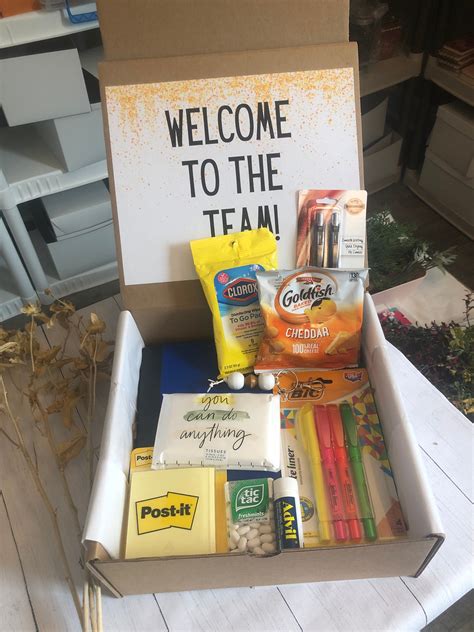 Welcome To The Team T Box Corporate T New Employee Etsy