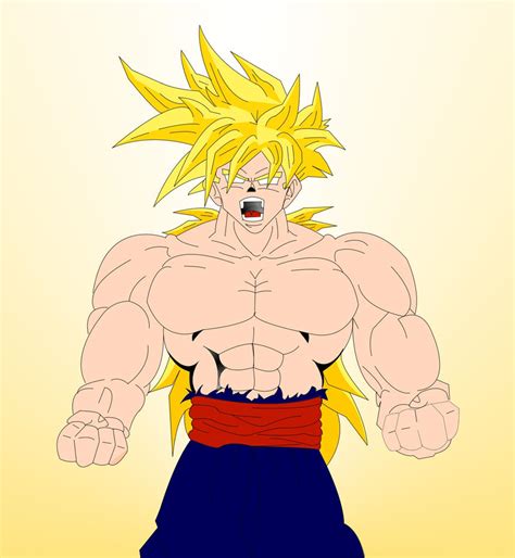 Super Saiyan Adult Gohan Color By Stormshadowdj On Deviantart