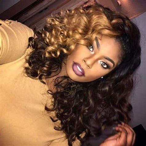 49 Perfect Curly Weave Hairstyle That Turns Your Head In