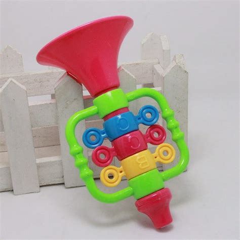 Mini Trumpet Toys Plastic Sound Music Instruments Educational Toys For
