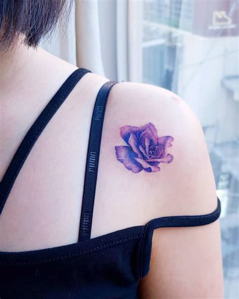 Top 51 Best Rose Shoulder Tattoo Ideas 2021 Inspiration