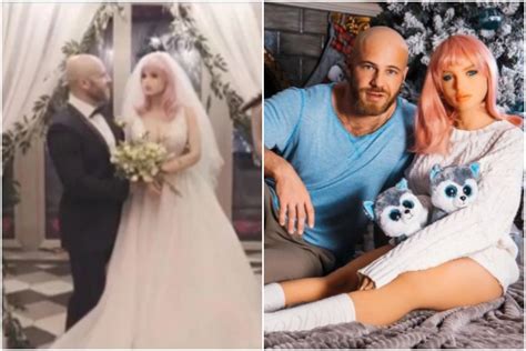 Bodybuilder Yuri Tolochko Marries Doll After Months Of Romantic Hot