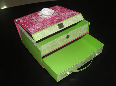 Anujas Craftcollage Stationery Box With Drawer