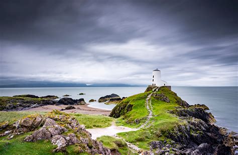 Wallpaper Wales United Kingdom Anglesey Nature Lighthouses Coast
