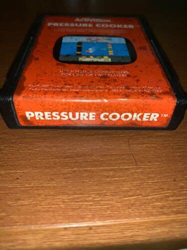 Pressure Cooker Atari 2600 1983 47875100329 Ebay