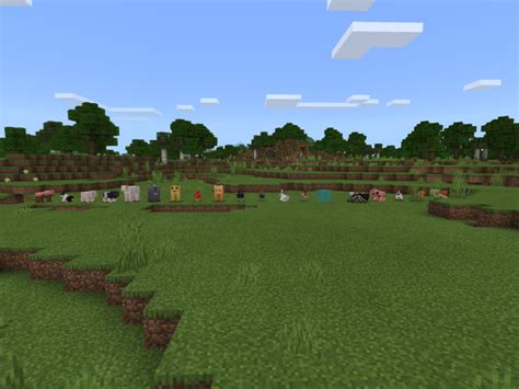 Includes mobs such as the glow squid, moobloom. Minecraft Earth Features Addon - Big Update! | Minecraft ...