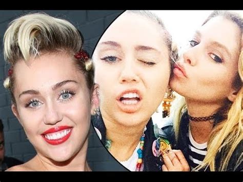 Miley Cyrus Kisses Victoria S Secret Model Stella Maxwell YouTube
