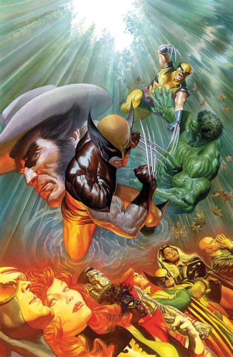 Wolverine By Alex Ross Wolverine Art Wolverine Marvel Marvel Art