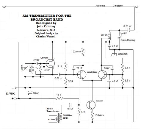 A Low Power Am Transmitter For The Broadcast Band