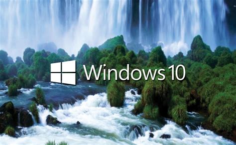 1920×1080 Windows 10 Over The Waterfall Simple Logo Windows 10 Otosection
