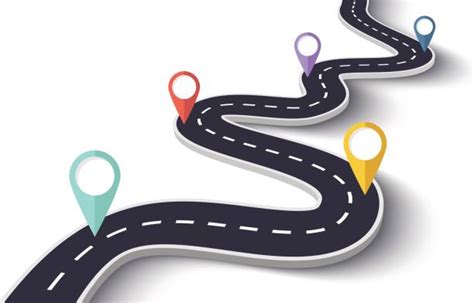 Road Map Illustrations Royalty Free Vector Graphics And Clip Art Istock